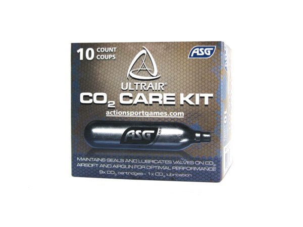 ASG ULTRAIR 12g CO₂ Care Kit (10 Pack)