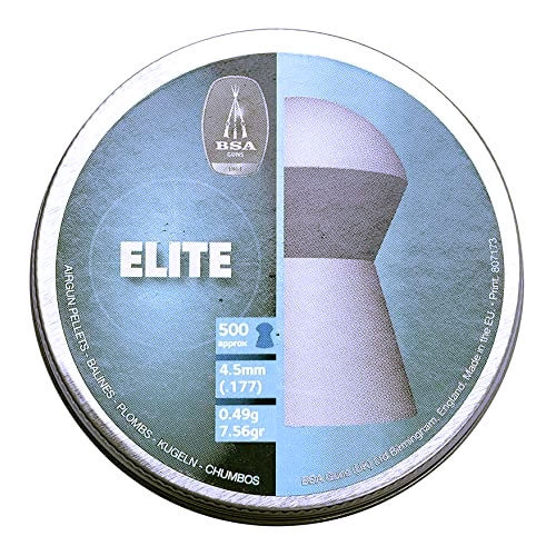 BSA Elite .177 High Crown Domed Pellets (500)
