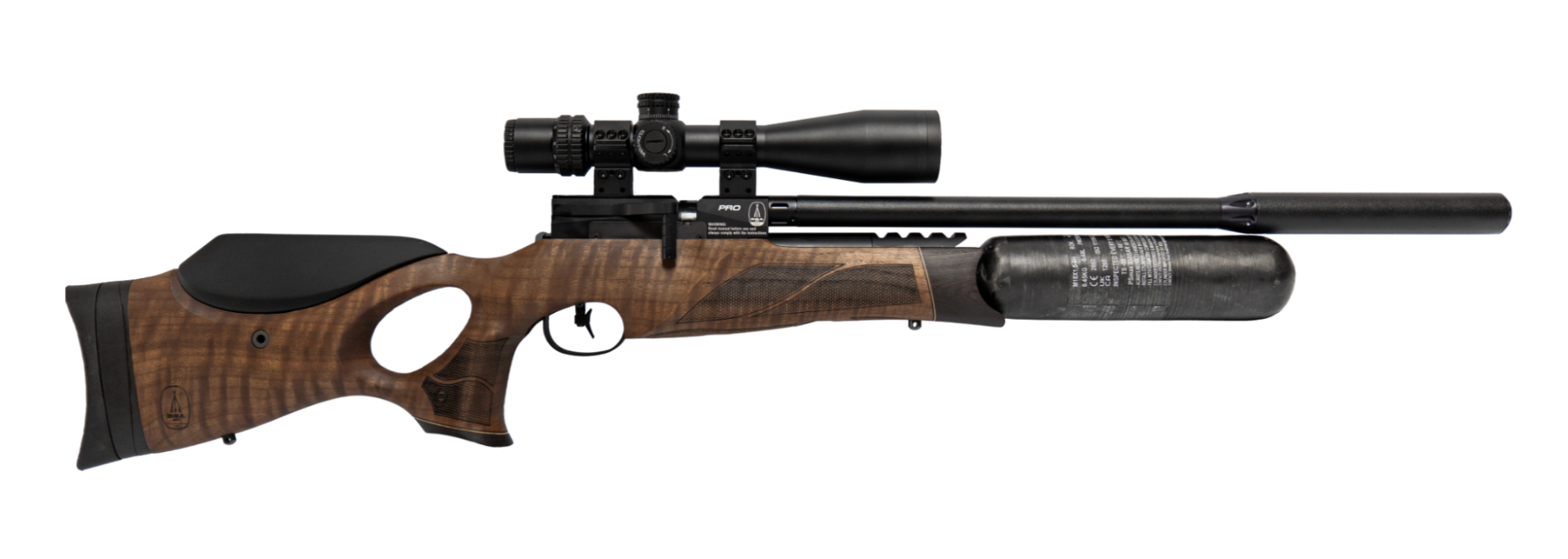 BSA R12 CLX PRO .177 PCP Air Rifle (Walnut) - NEO®