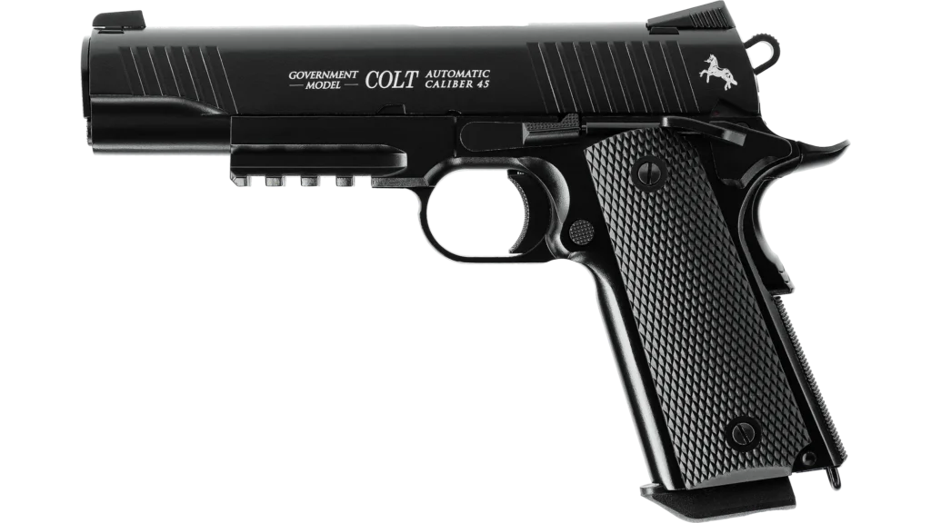 Colt M45 CQBP 4.5mm BB Air Pistol (Black)