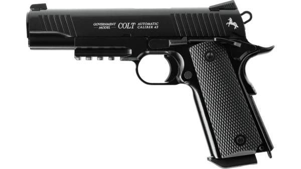 Colt M45 CQBP 4.5mm BB Air Pistol (Black)