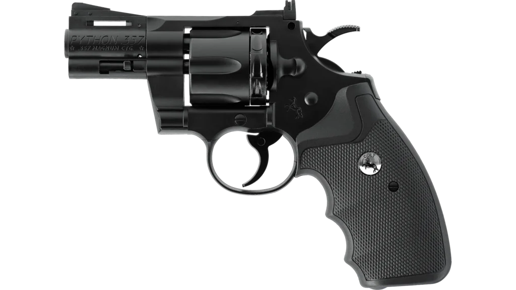 Colt Python 2.5" Dual Ammo 4.5mm BB / .177 Pellet Air Pistol (Black)