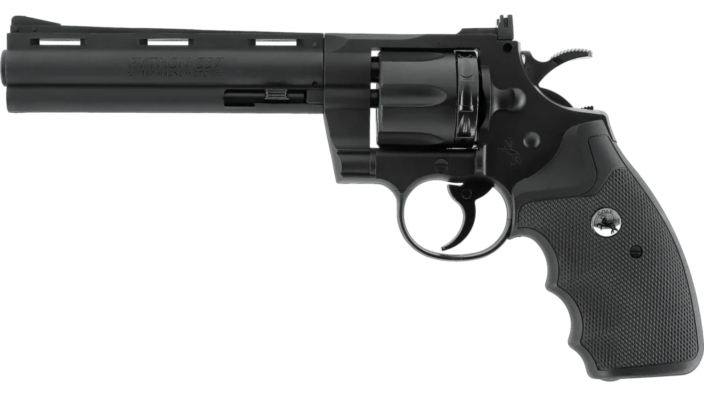 Colt Python 6" Dual Ammo 4.5mm BB / .177 Pellet Air Pistol (Black)