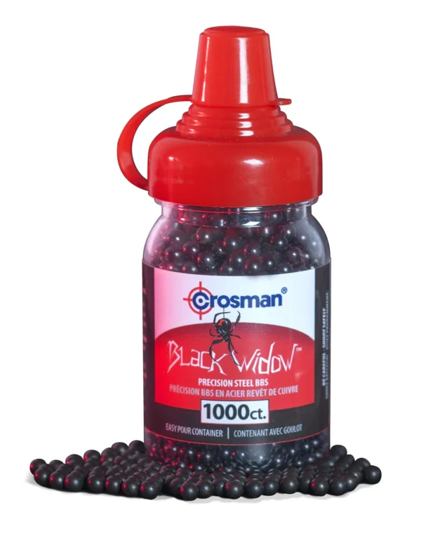 Crosman Black Widow 4.5mm Steel BBs (1000)