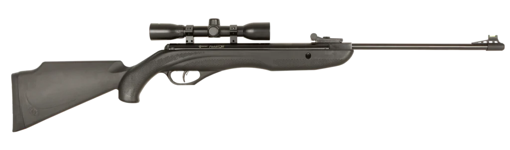 Crosman Phantom .22 Spring Air Rifle with Scope (Black)