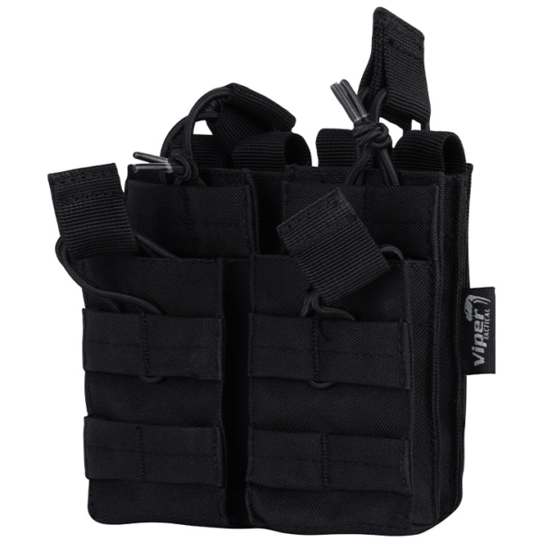 Viper Double-Duo Magazine MOLLE Pouch (Black)