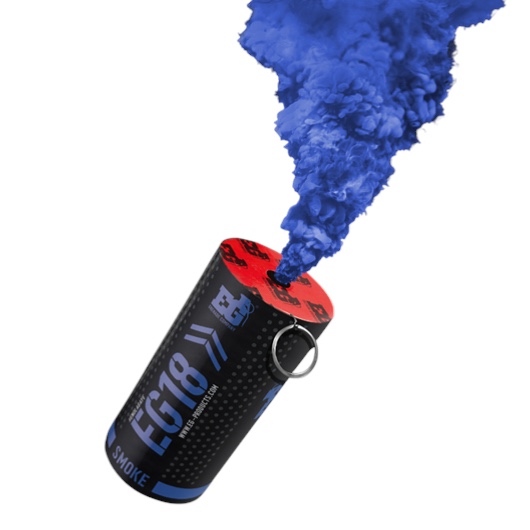 Enola Gaye EG18 Wire Pull® Smoke Grenade (Blue)