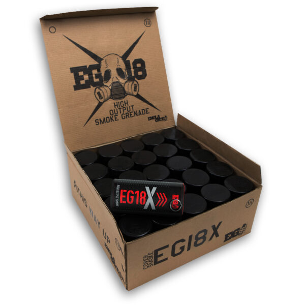 x25 Enola Gaye EG18X Wire Pull® Smoke Grenade (Red)