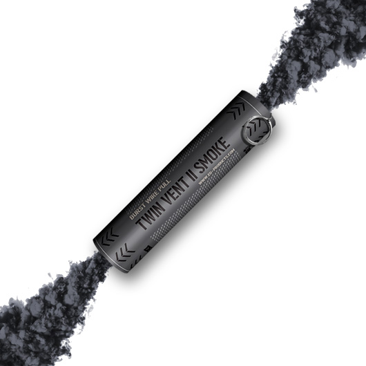 Enola Gaye Twin Vent II Smoke Grenade (Black)