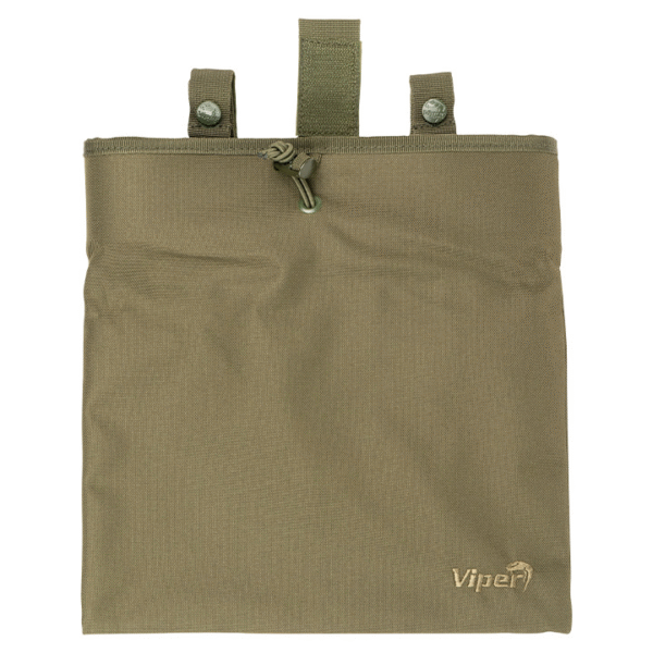 Viper Foldable MOLLE Dump Bag (Green)