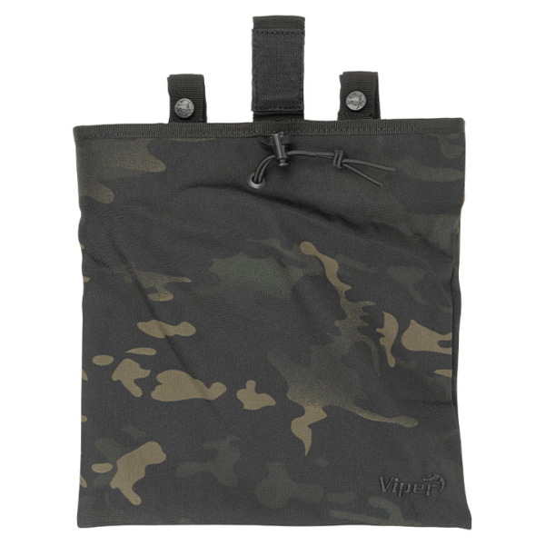 Viper Foldable MOLLE Dump Bag (V-CAM Black)