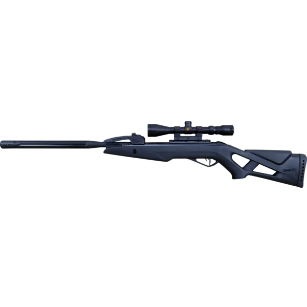 Gamo Whisper X Swarm .177 Gas Ram Air Rifle with Scope (Black)
