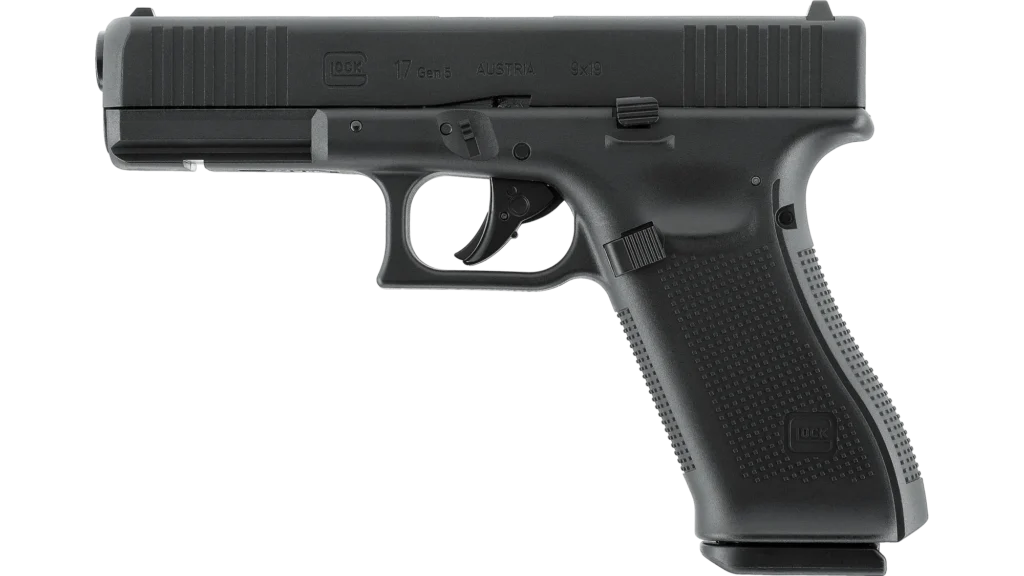Glock 17 Gen5 4.5mm BB Air Pistol (Black)