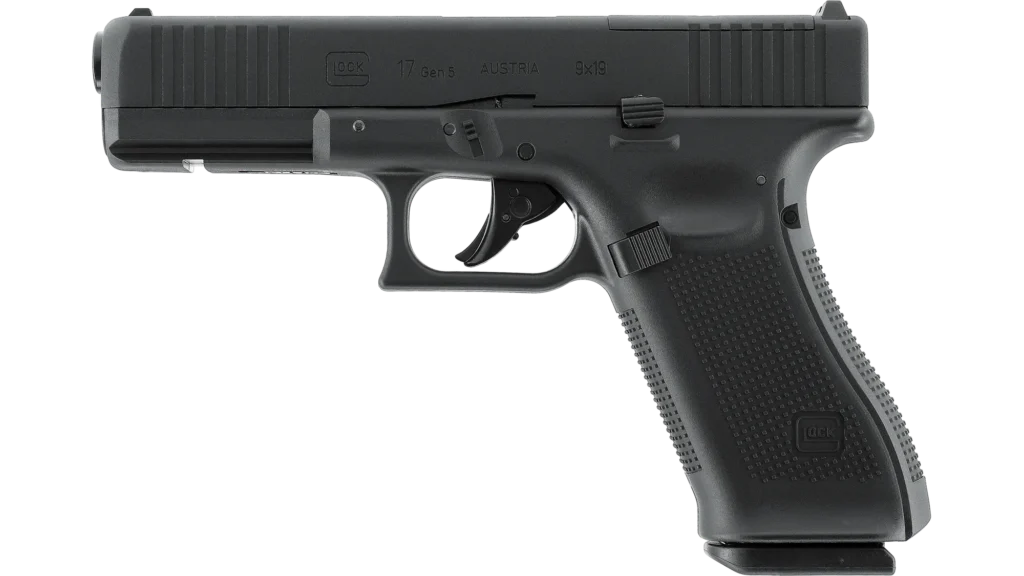 Glock 17 Gen5 MOS 4.5mm BB S/A Trigger Air Pistol (Black)