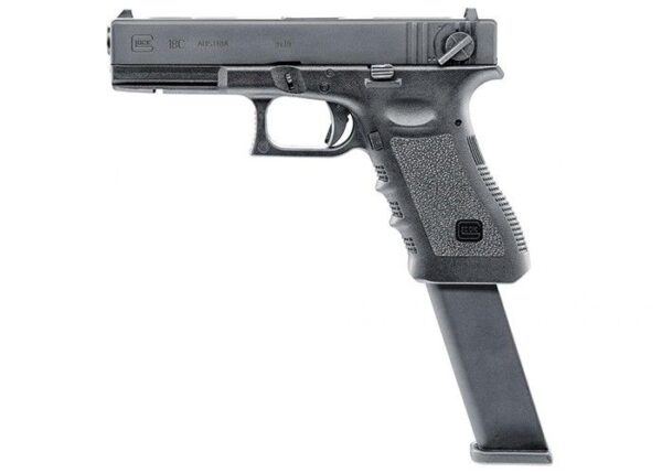 Glock 18C Semi/Full Auto GBB Airsoft Pistol (Black)