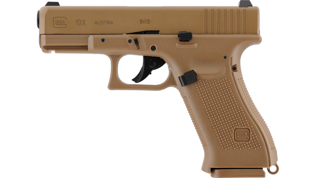 Glock 19X 4.5mm BB Air Pistol (Coyote)