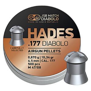 JSB Hades Diabolo .177 Hollow Point Pellets (500)