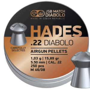 JSB Hades Diabolo .22 Hollow Point Pellets (500)