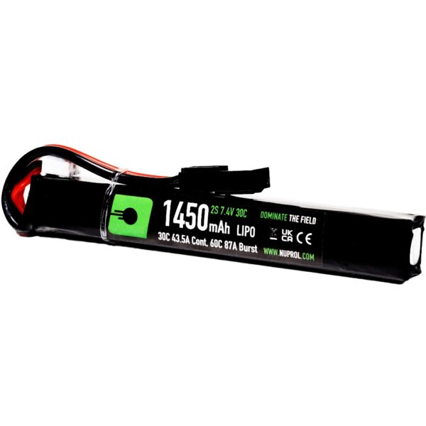 Nuprol  7.4v LiPo 1450mAh 30c Battery (STK Small Tamiya)