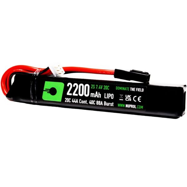 Nuprol 7.4v LiPo 2200mAh 20c Battery (STK Small Tamiya)