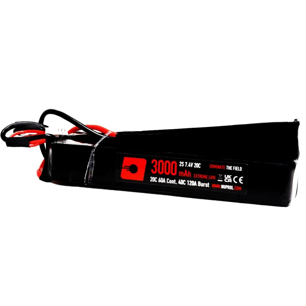 Nuprol 7.4v LiPo 3000mAh 20c Nunchuck Battery (Mini Tamiya)