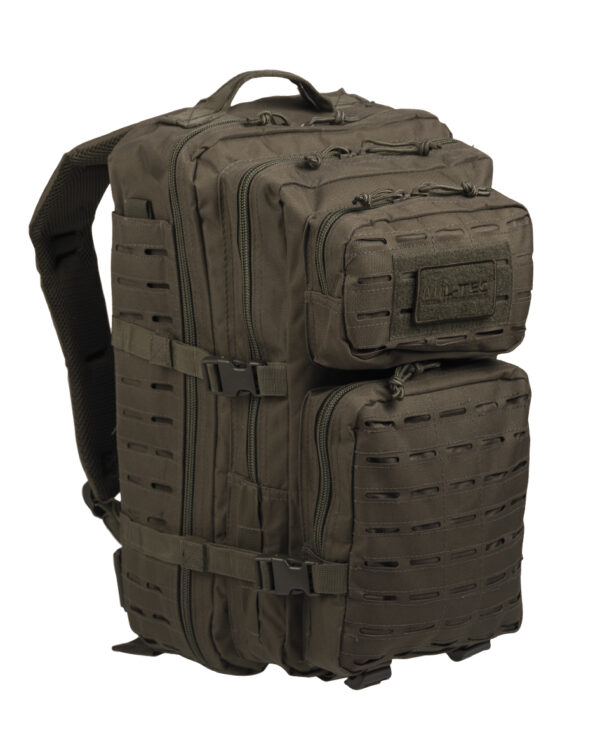 Mil-Tec® U.S. Assault MOLLE Backpack 36L (Olive Drab)
