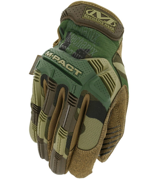 Mechanix M-Pact Gloves (Woodland Camo)