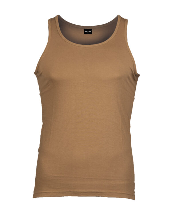 Mil-Tec® Cotton Tank Top (Coyote)