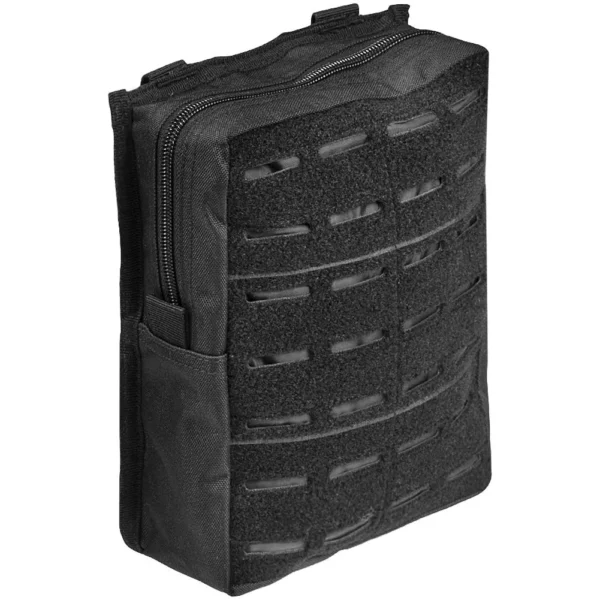 Mil-Tec® Laser Cut MOLLE Belt Pouch (Black)