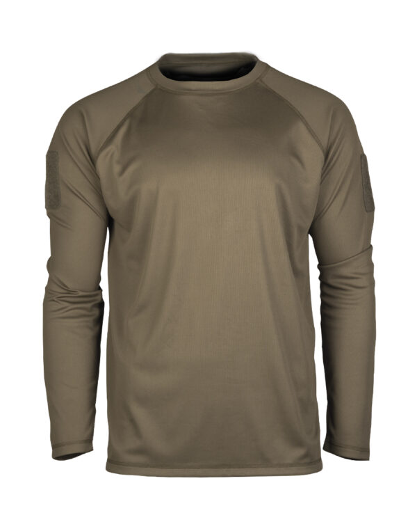 Mil-Tec® Tactical Long Sleeve T-Shirt (Olive Drab)