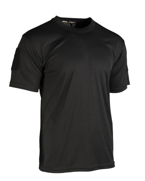 Mil-Tec® Tactical Short Sleeve T-Shirt (Black)