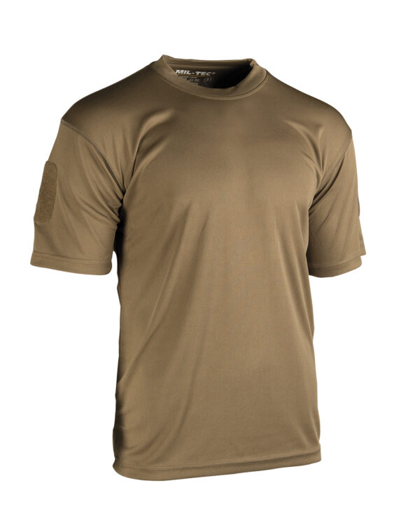 Mil-Tec® Tactical Short Sleeve T-Shirt (Dark Coyote)