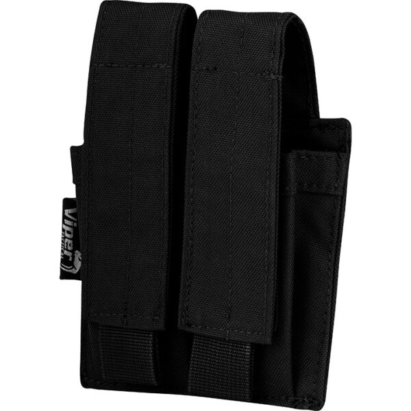 Viper Double Pistol MOLLE Pouch (Black)