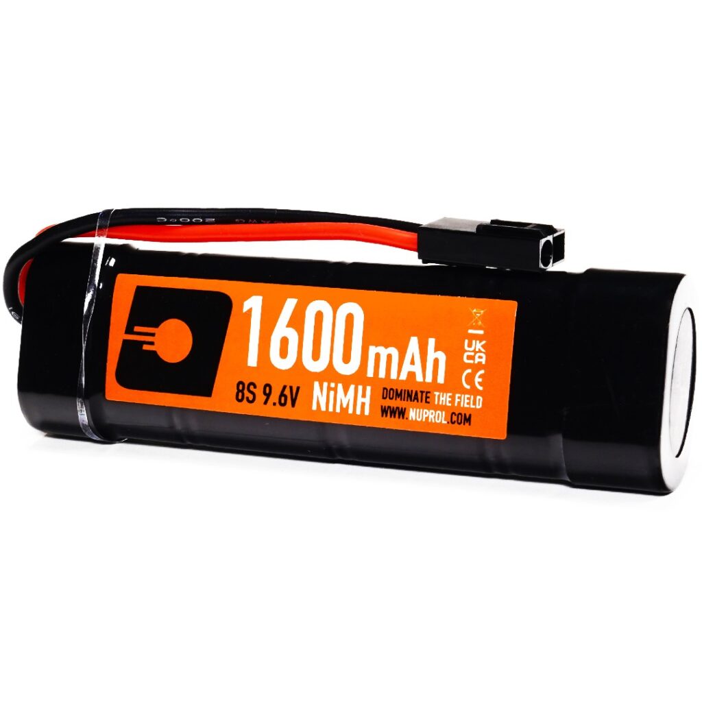 Nuprol 9.6v NiMH 1600mAh Battery (Mini Tamiya)