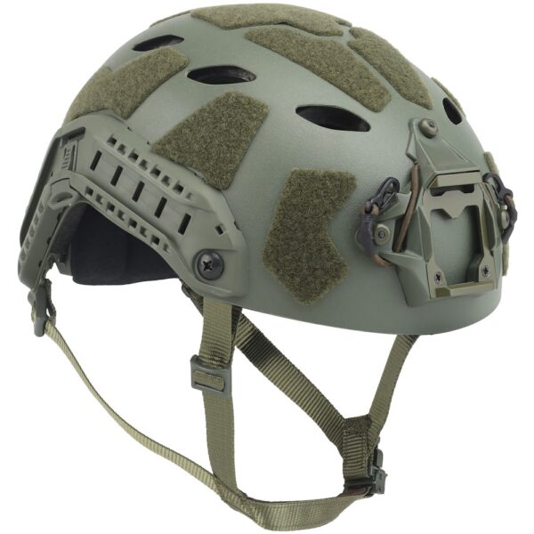 Nuprol Fast Railed SF Air Helmet (Green)