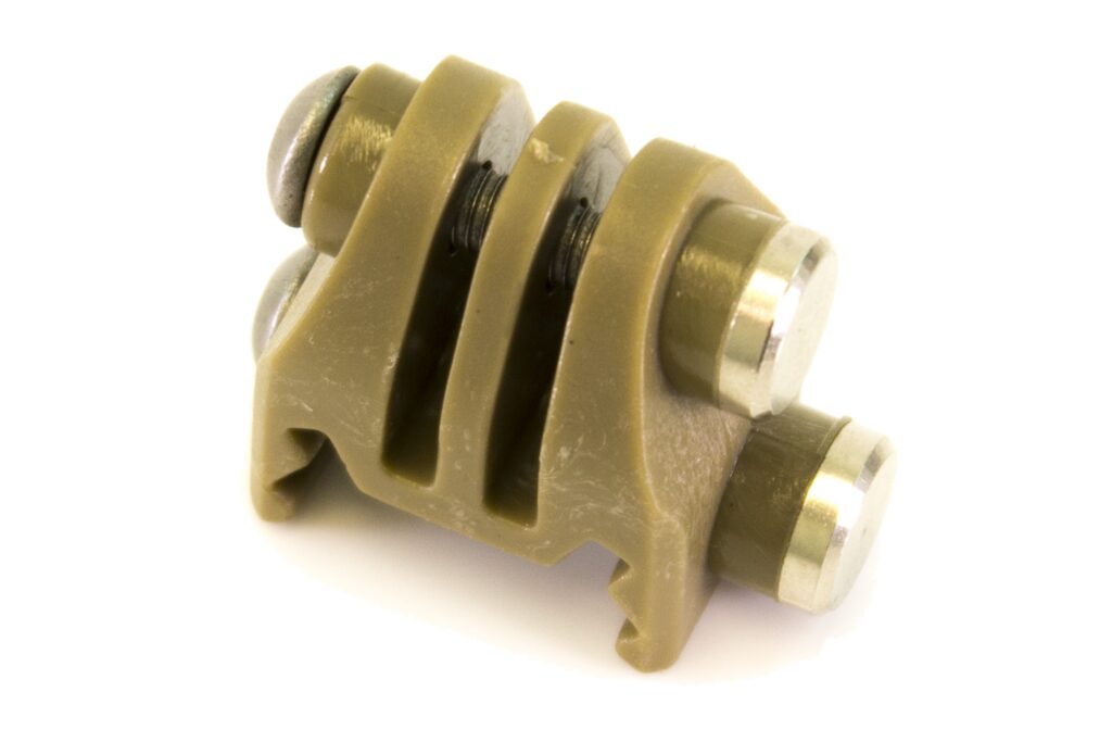 NEO Essentials GoPro Camera Picatinny Mount (Tan)