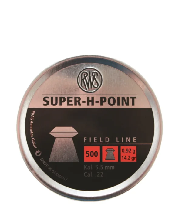 RWS Super H-Point .22 Hollow Point Pellets (500)