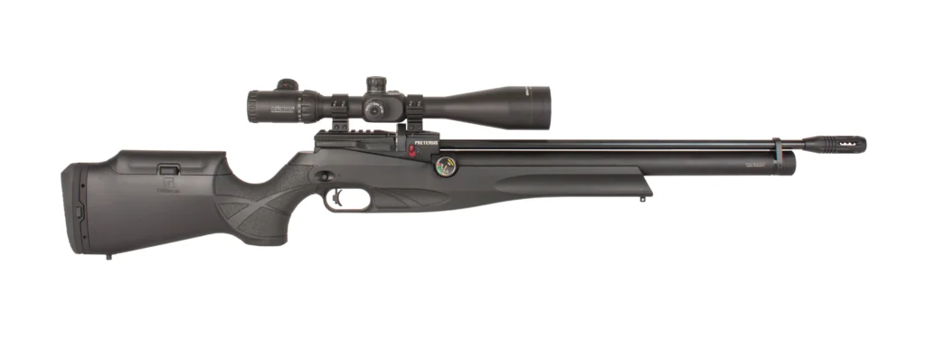 Reximex Pretensis .177 PCP Air Rifle - Regulated Version (Black)