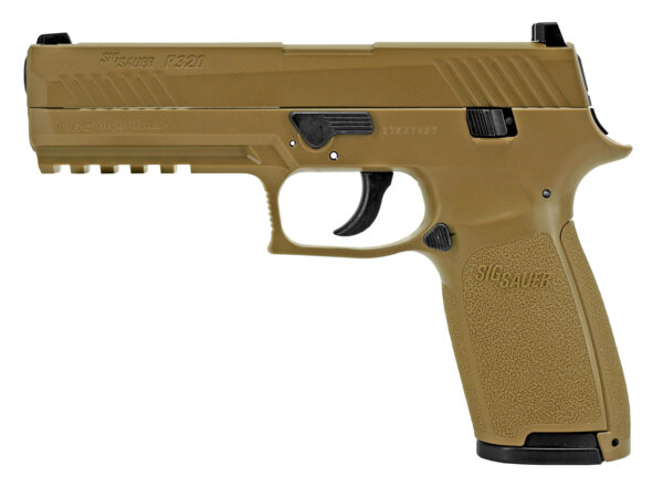 Sig Sauer P320 Dual Ammo 4.5mm BB / .177 Pellet Air Pistol (Tan)