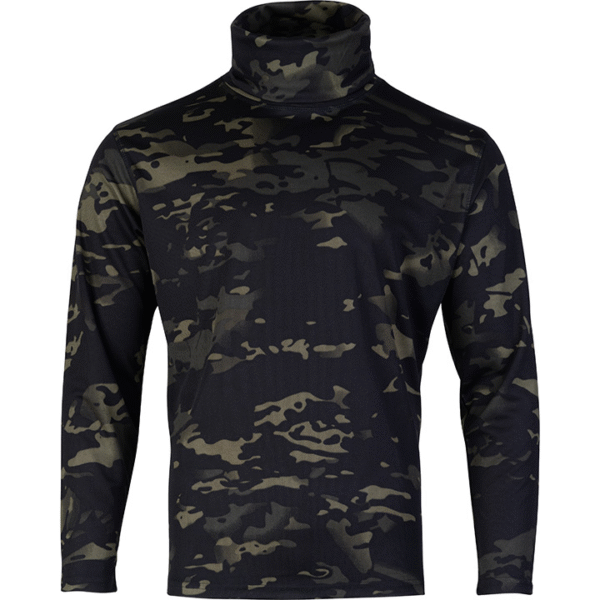 Viper Tactical Roll Neck Top (V-CAM Black)