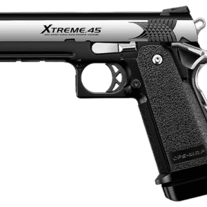Tokyo Marui Hi-Capa 4.3 Xtreme .45 GBB Airsoft Pistol (Black/Stainless Finish)