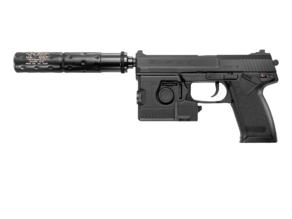 Tokyo Marui SOCOM MK23 Airsoft Pistol with Silencer (Black)