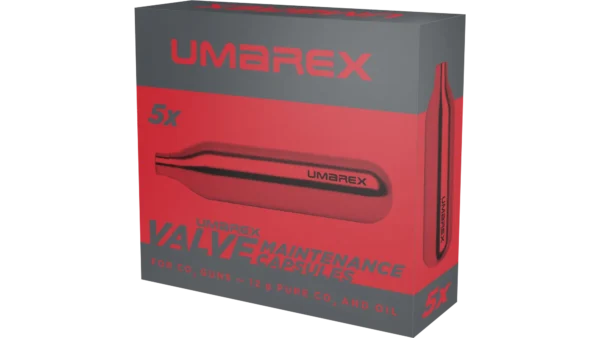 Umarex 12g CO₂ Maintenance Capsules (5 Pack)