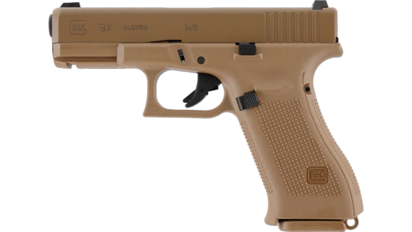 Glock 19X GBB Airsoft Pistol (Tan)