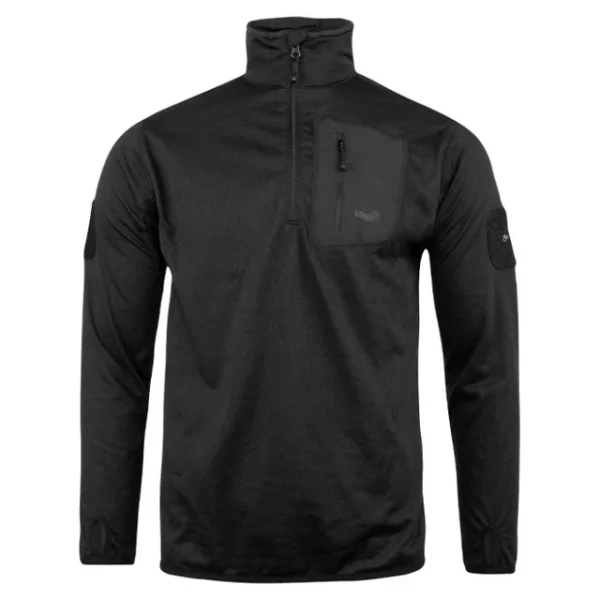 Viper Technical Fleece Top (Black)