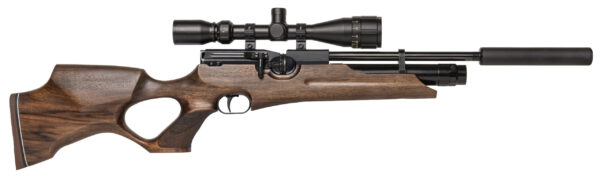 Weihrauch HW100 KT .177 PCP Air Rifle (Walnut)