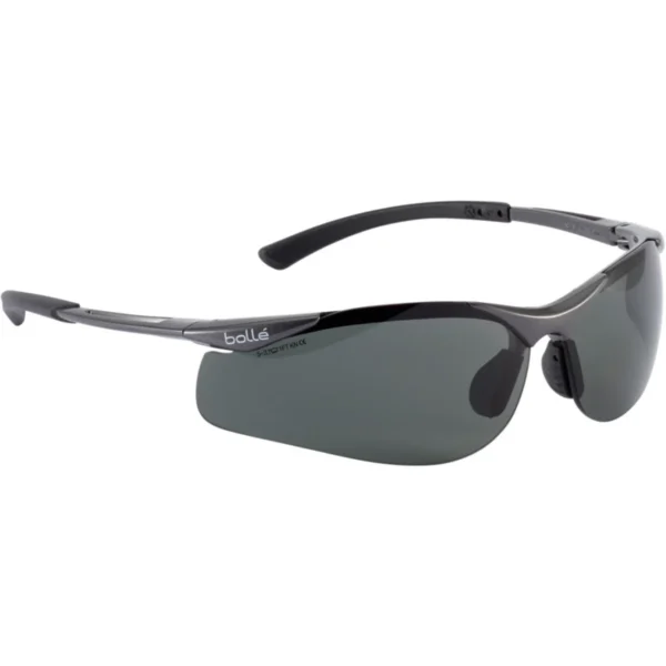 Bollé Contour Safety Glasses (Smoked Lens)
