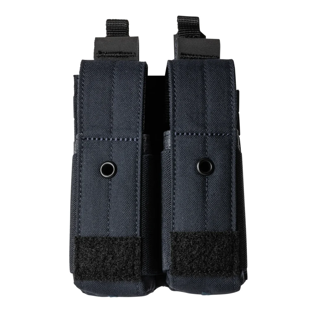 5.11 Flex Double Pistol Magazine MOLLE Pouch w/Cover (Black)