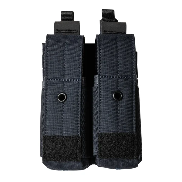 5.11 Flex Double Pistol Magazine MOLLE Pouch w/Cover (Black)