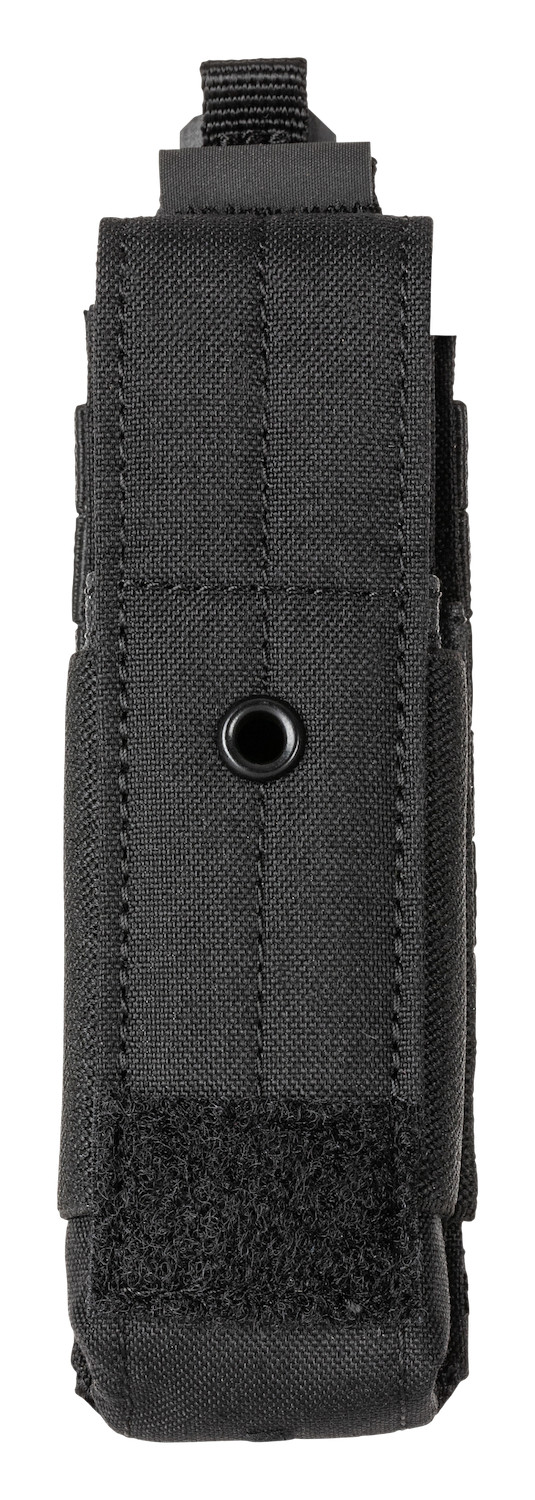 5.11 Flex Single Pistol Magazine MOLLE Pouch w/Cover (Black)